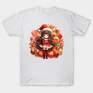 Christmas With Your Favorite Anime T-Shirt